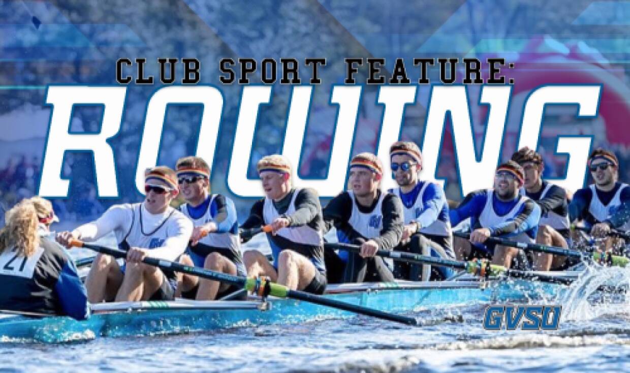 Rowers participating in a competition